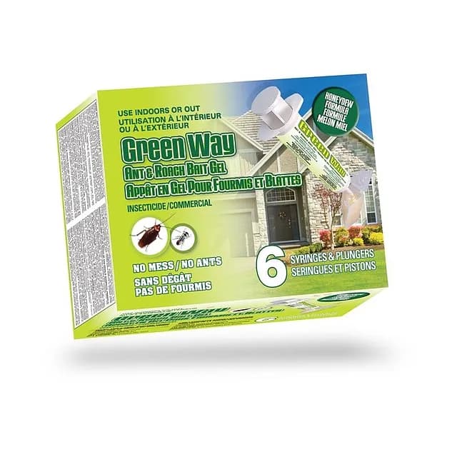 Green Way Ant & Roach Bait Gel 6 tubes/box